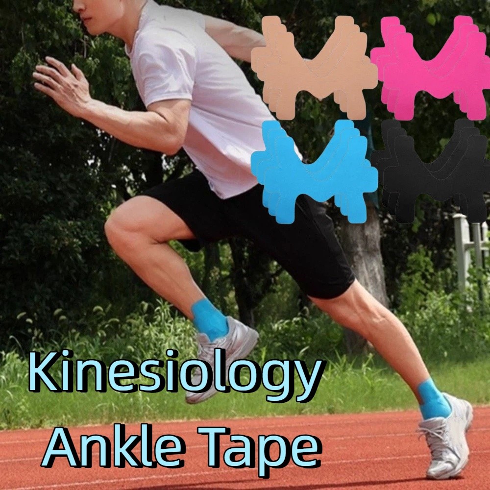 Sports Taping Precut - 5 pezzi di nastro kinesiologico pretagliato,
