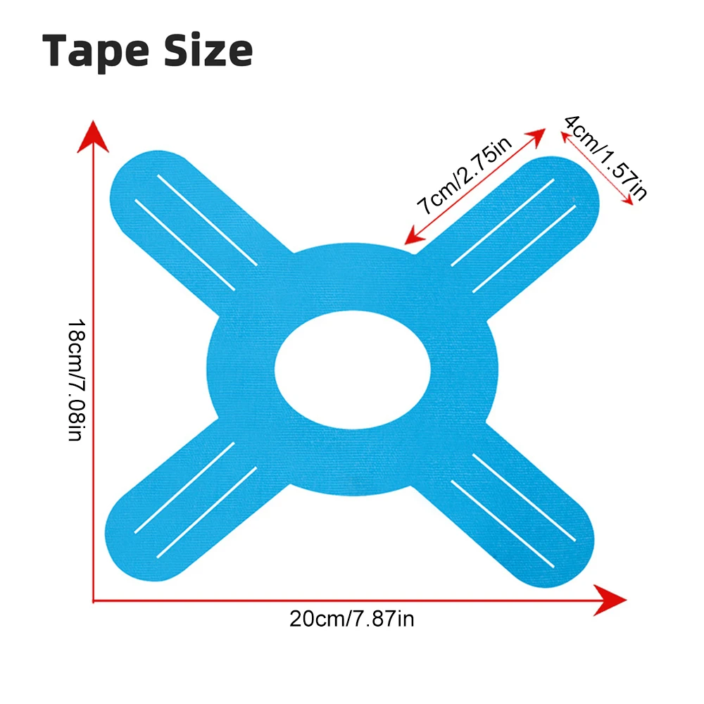 Sports Taping Precut - 5 pezzi di nastro kinesiologico sportivo