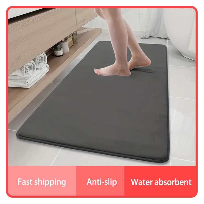 Bamboo Bath Mat - Tappetino antiscivolo per bagno di grandi