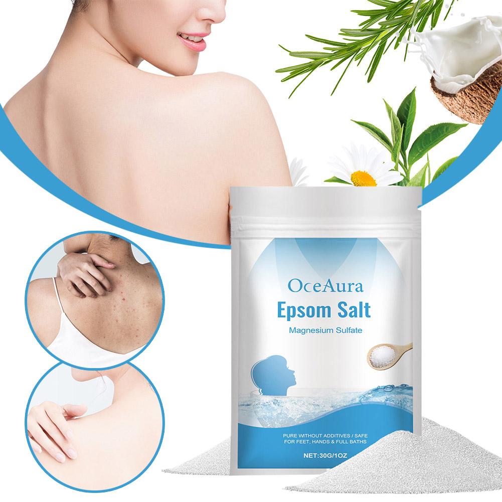 Bath Salts Magnesium - Epsom Sale Solfato di magnesio Idratante
