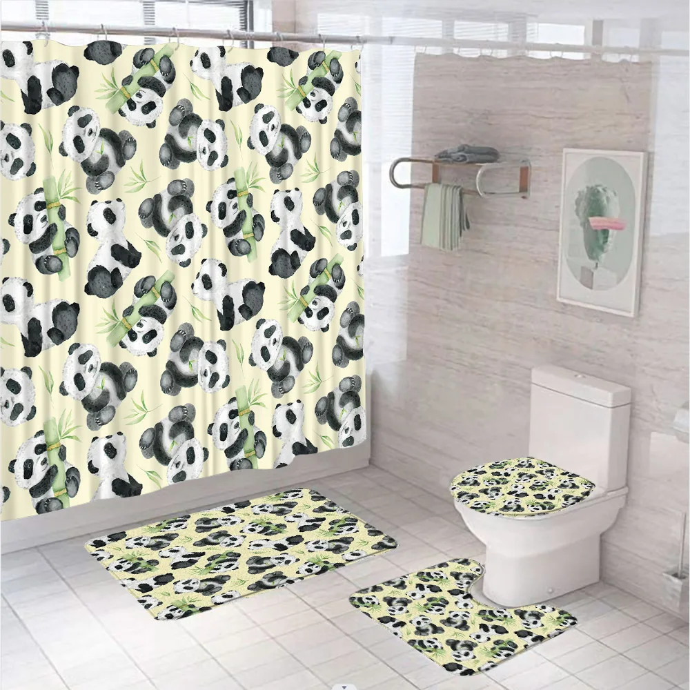 4Pc acquerello verde bambù ten - Bamboo Bath Mat recensione e prezzo
